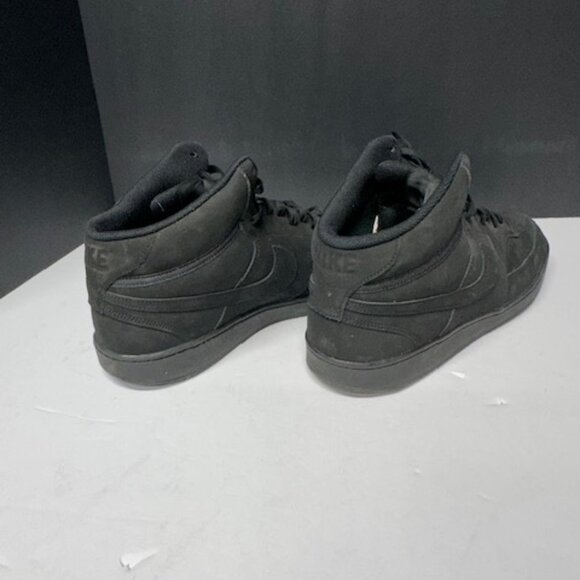 Nike Court Vision Mid Triple Black Men's Size 12 - Picture 10 of 12